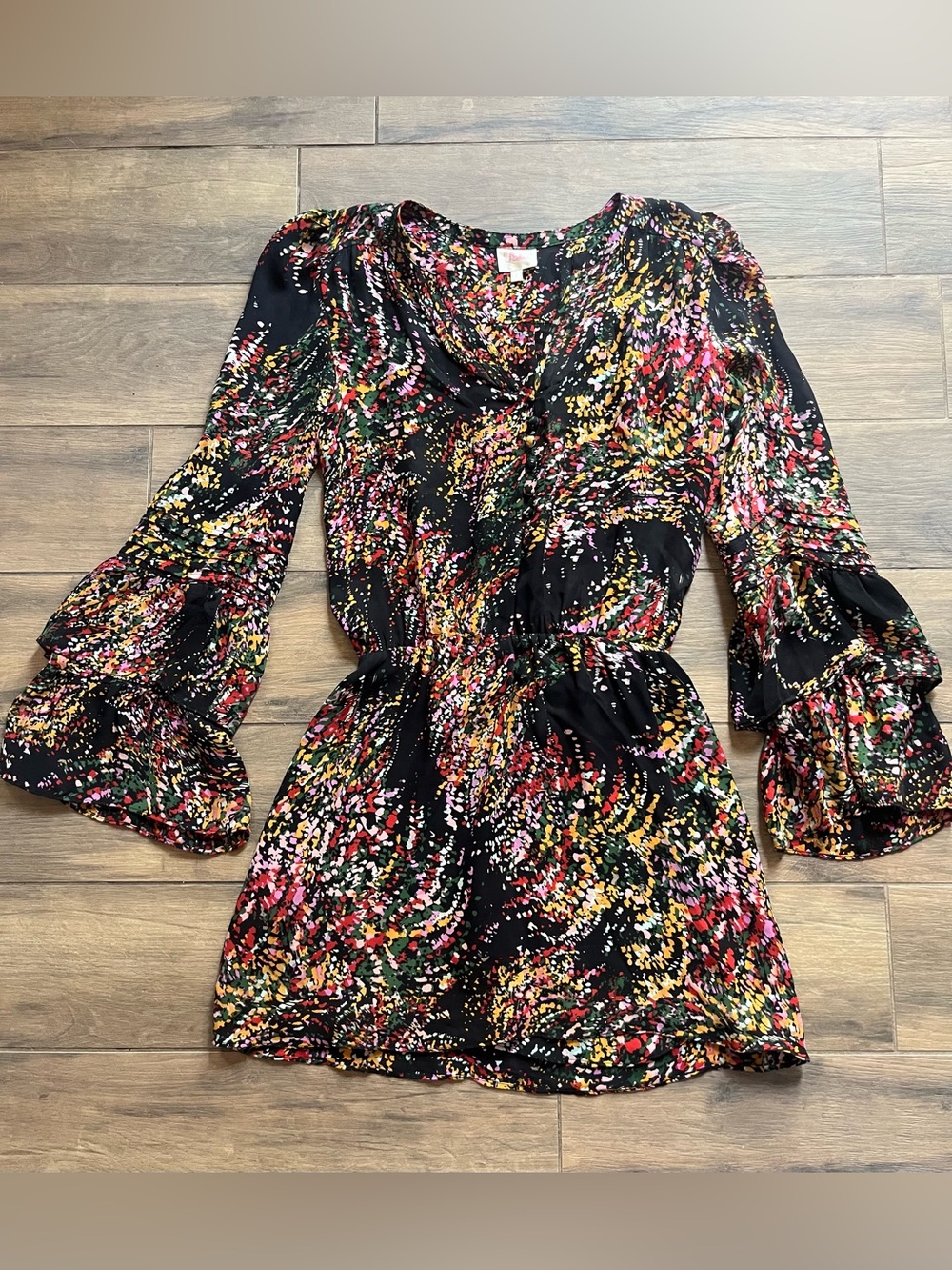 Parker silk dress small 100% silk
